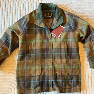 Barbour Tweed Hunting Jacket.  NWT !!!